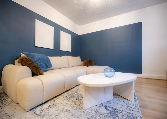 L'ecrin Bleu - Idéal Couple&professionnels - Localisation Idéal Centre-ville Et Gare - Wifi - Netflix Appartement *