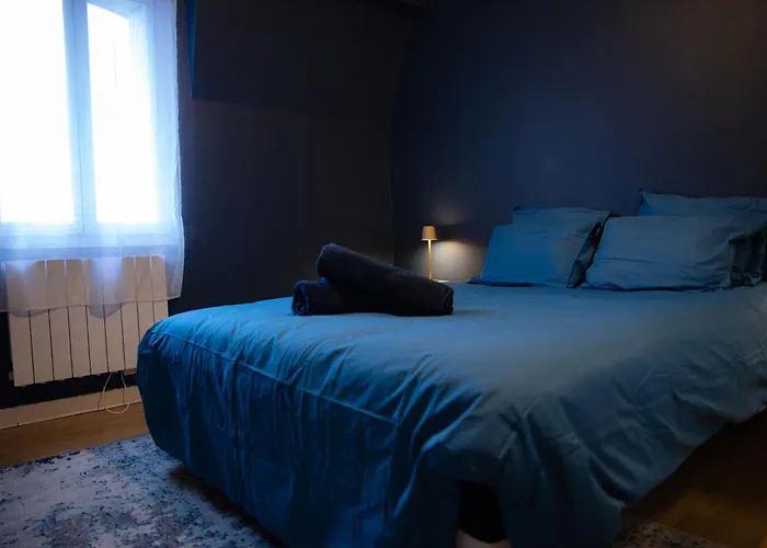 L'ecrin Bleu - Idéal Couple&professionnels - Localisation Idéal Centre-ville Et Gare - Wifi - Netflix